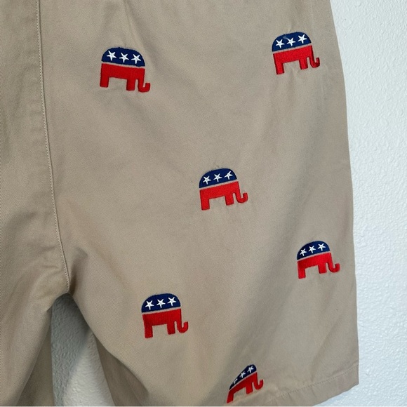 Fanpants Kahaki GOP Elephant Shorts - Picture 6 of 11